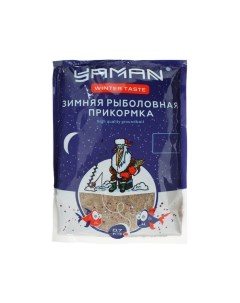 Прикормка Winter Taste Карась зимняя чеснок цвет микс 700 г Yaman