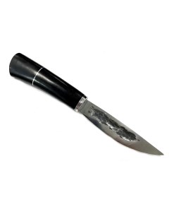 Нож Якутский кованая 95х18 черный граб Mp