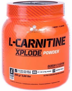 L Carnitine Xplode Powder 300 грамм вишня Олимп