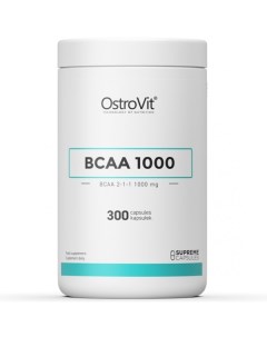 Незаменимые аминокислоты BCAA 1000 mg Supreme Capsules 300 капсул Ostrovit