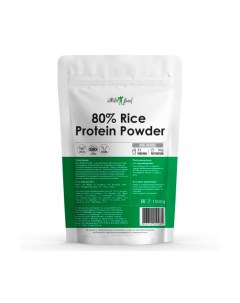 Рисовый протеин 80 Rice Protein Powder 1000 грамм натуральный Atletic food