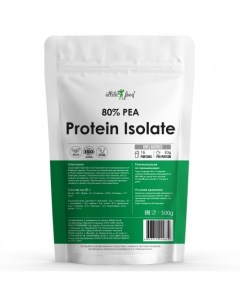 Изолят протеина гороховый белок Pea Protein Isolate 500 г натуральный Atletic food