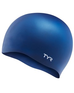 Шапочка для плавания Wrinkle Free Silicone Cap LCS 401 СИНИЙ силикон Tyr