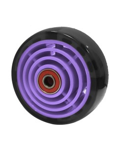 Заднее светящееся колесо для самоката 90FL 48 мм фиолетовый Sportsbaby
