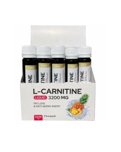 Cult Л Карнитин L Carnitine 3200 mg 1 ампула 25 мл ананас Cult sport nutrition