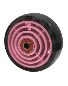 Заднее светящееся колесо для самоката 90FL 48 мм розовый Sportsbaby