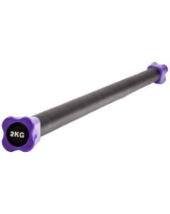 Бодибар 120 см black purple 2 кг Profifit