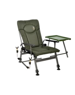 Кресло фидерное карповое складное Elektrostatyk F5R ST P со столиком и подставкой Cuzo
