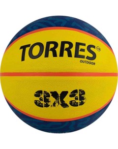 3х3 OUTDOOR B022336 Мяч баскетбольный 6 Torres