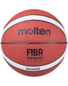 Баскетбольный мяч BG3800 6 brown Molten