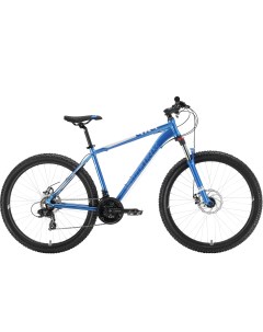 Велосипед 23 Hunter 27 2 D насыщенный синий голубой металлик 18 Stark