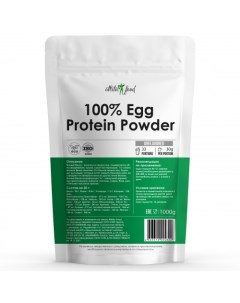 Протеин 100 Egg Protein Powder 1000 грамм без вкуса Atletic food