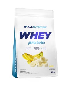 Протеин WHEY PROTEIN 2270 гр банан Allnutrition