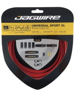 Тросы с оболочками для тормозов длинные комплект Universal Sport Brake xl красный Jagwire