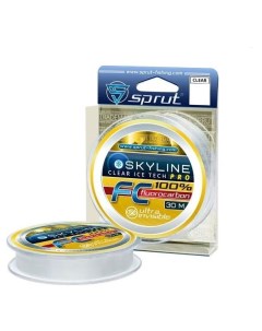 Леска SKYLINE FC 100 Clear 0 231mm 30m Sprut