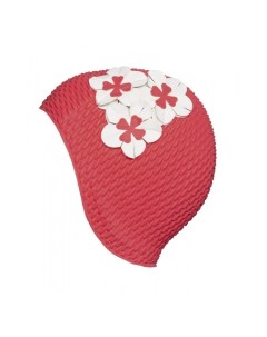 Шапочка для плавания Babble Cap with Flowers Red Fashy