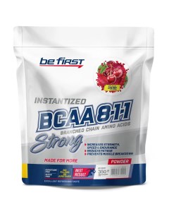 БЦАА BCAA 8 1 1 Instantized Powder 350 грамм вишня Be first