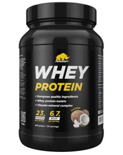 Протеин сывороточный Whey Protein Кокос Coconut банка 900 г Primekraft