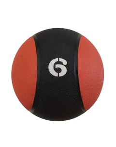 Медицинский резиновый мяч медбол для фитнеса 6 кг Red skill