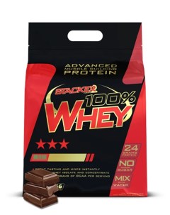 Протеин сывороточный Stacker2 100 Whey шоколад 454 гр Stacker2 europe
