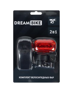 Комплект велосипедных фонарей JY 286 JY 289T черный Dream bike