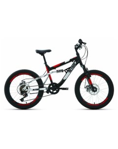 Велосипед MTB FS 2022 14 черный красный Altair
