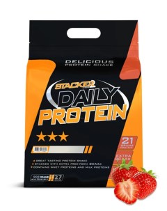 Протеин Daily Protein 908 гр Клубника Stacker2 europe