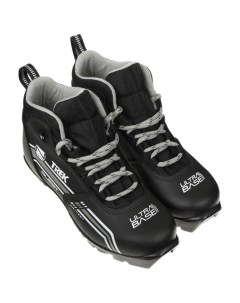 Ботинки лыжные NNN Quest4 черные логотип серый размер RU37 EU38 CM23 5 Trek