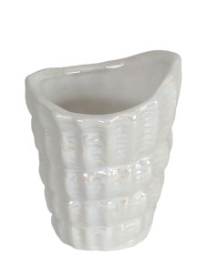 Стакан для зубных щеток TB 1012WT коллекция Seashell 8 5x10 7 см Orion