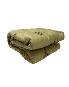 Одеяло верблюжья шерсть ПЭ демисезонное 2 сп р 172х205 в чемодане Nobrand