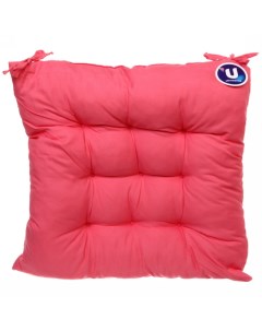 Подушка на стул ИДЕА 40х40 розовый Селфи