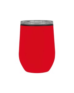 Термокружка Pot 330 мл крышка слайдер внешнее покрытие из нержавеющей стали красный Oasis