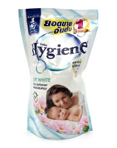 Кондиционер для белья парфюмированный Softener Soft White Мягкость чистоты 580 мл Hygiene