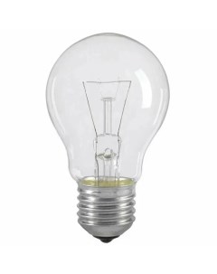Лампа накаливания E27 75 Вт груша прозрачная Favor