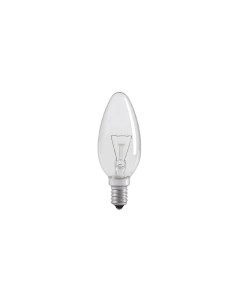 Лампа накаливания E14 40 Вт свеча прозрачная Favor