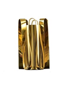 Подставка интерьерная ваза 299 092 25 см золото Металл Lenardi