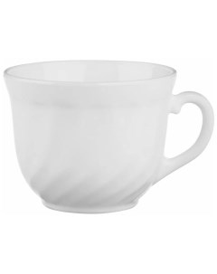 Чашка для чая ТРИАНОН белая 250мл D6922 Nobrand