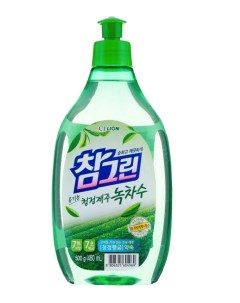 Жидкость для мытья посуды из Кореи с дозатором средство для мытья овощей и фрукто Lion
