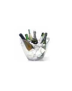 Ведро для шампанского пласт 35x26 5x26 см 7 л с ручками для 6 ти бутылок VB 1 шт Vin bouquet
