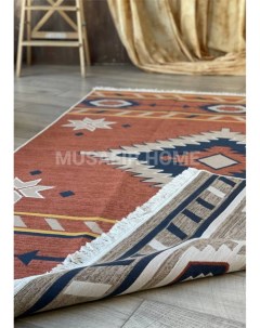Ковер Musafir Home килим 160 см на 250 см хлопковый двусторонний Nobrand