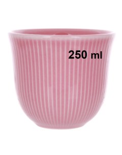 Чашка Embossed Tasting Cup 250мл цвет розовый Loveramics