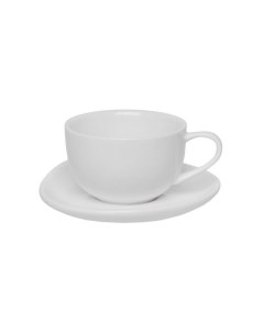 Кофейная пара Royal White фарфоровая чашка 90 мл блюдце Tu9999 2 978480 Tudor england