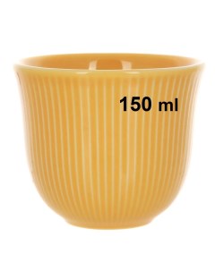 Чашка Embossed Tasting Cup 150мл цвет желтый Loveramics