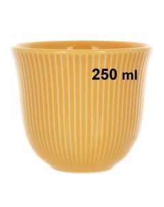Чашка Embossed Tasting Cup 250мл цвет желтый Loveramics