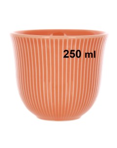 Чашка Embossed Tasting Cup 250мл цвет оранжевый Loveramics