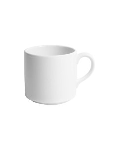 Чашка для кофе чая prime stackable фарфор 200 мл белый Ariane
