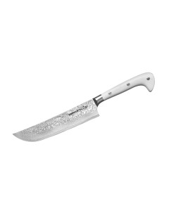 Нож кухонный SULTAN Шеф 164мм G 10 дамаск 67 слоев с больстером SU 0085DBW Samura