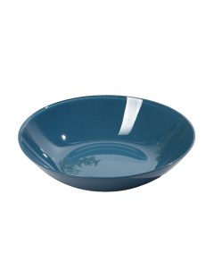 Тарелка cуповая Дымчатый аметист d 20 8 см цвет синий Gidglass