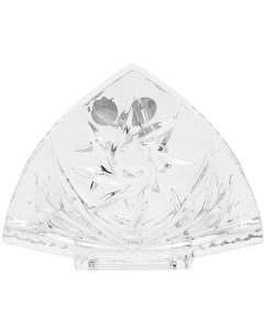 Салфетница стекло 14 см Crystal bohemia