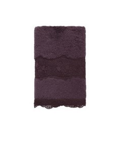 Банное Полотенце 85х150 см фиолетовый Soft cotton